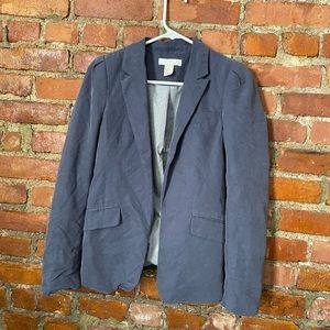 H&M dusty blue blazer